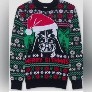 STAR WARS Darth Vadar Christmas holiday sweater